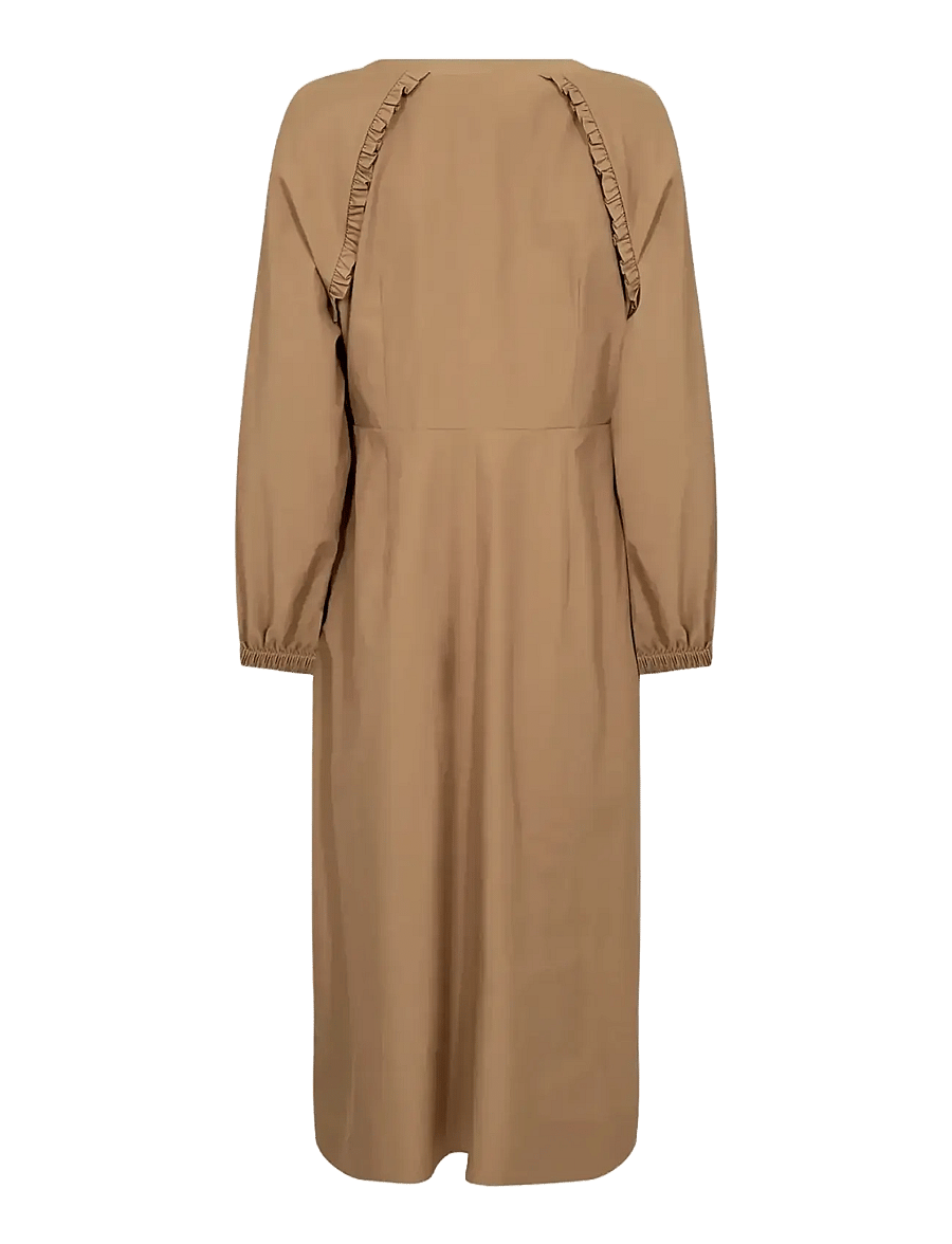 Soyaconcept - SC-NETTI - midi kjoler - 8404 desert brown - 2