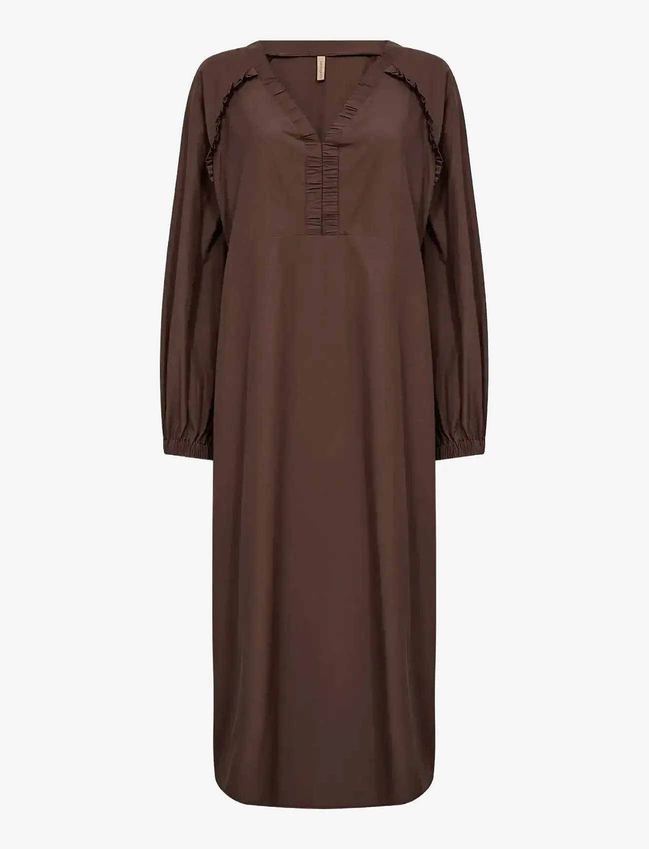 Soyaconcept - SC-NETTI - midi dresses - 8694 hot fudge - 0