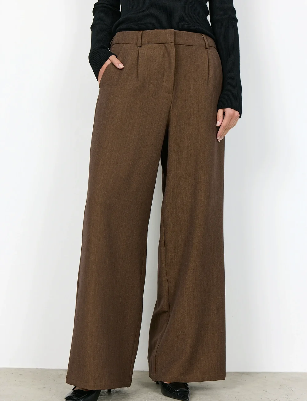 Soyaconcept - SC-ANN - pantalons habillés - 98710 toffee melange - 3