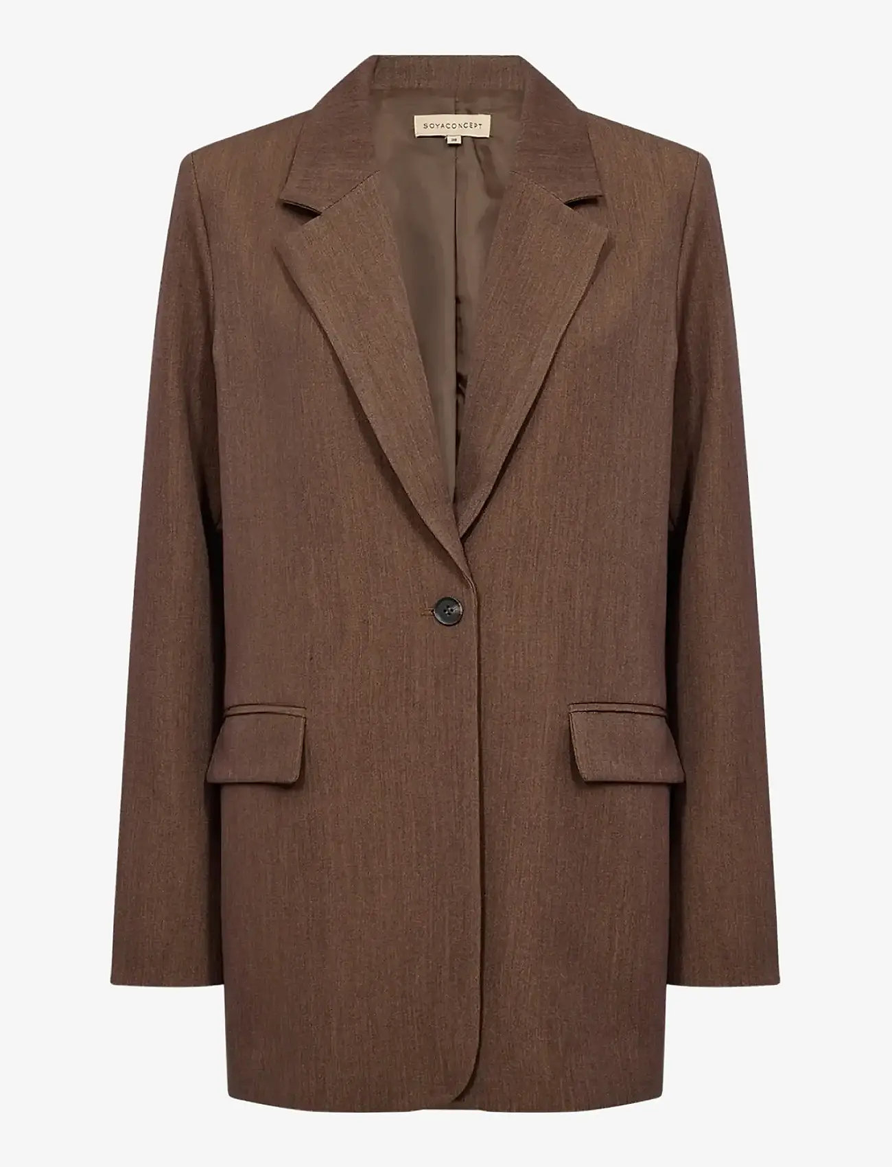 Soyaconcept - SC-ANN - enkeltradede blazere - 98710 toffee melange - 0