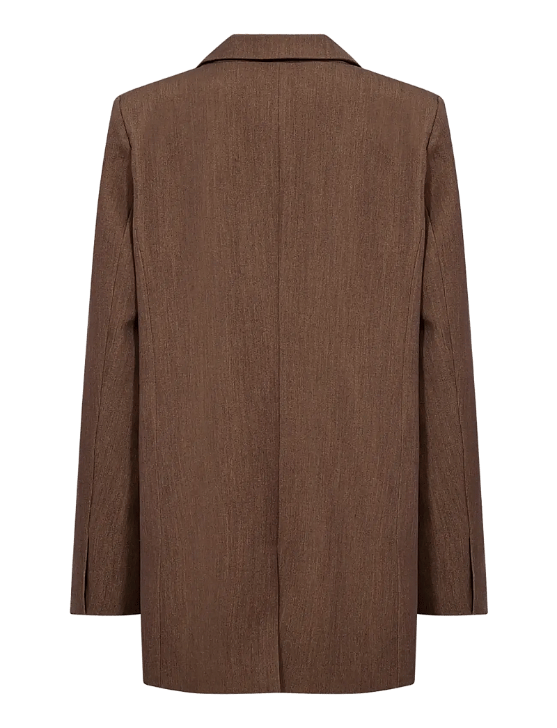 Soyaconcept - SC-ANN - einreihige blazer - 98710 toffee melange - 2