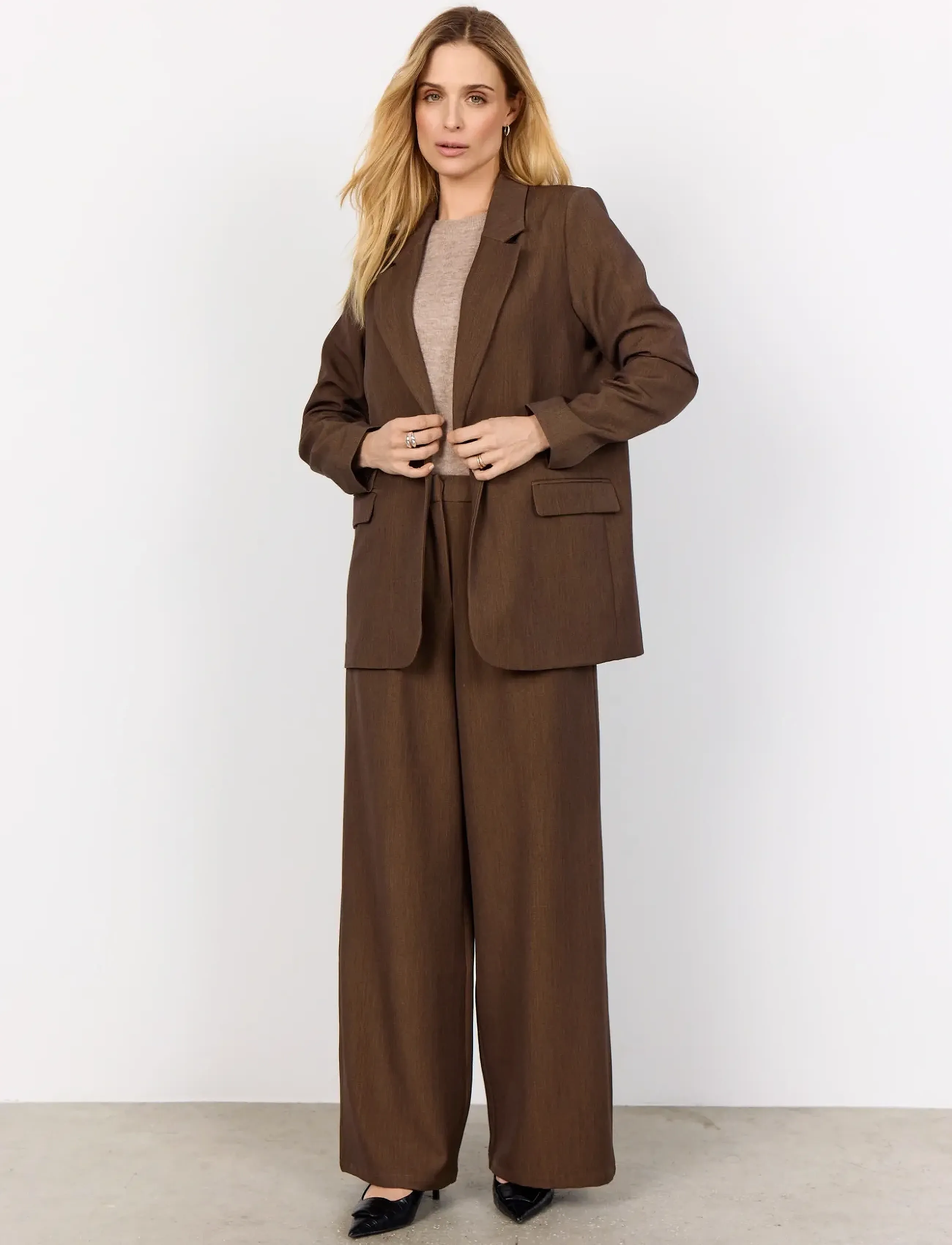 Soyaconcept - SC-ANN - festklær til outlet-priser - 98710 toffee melange - 3