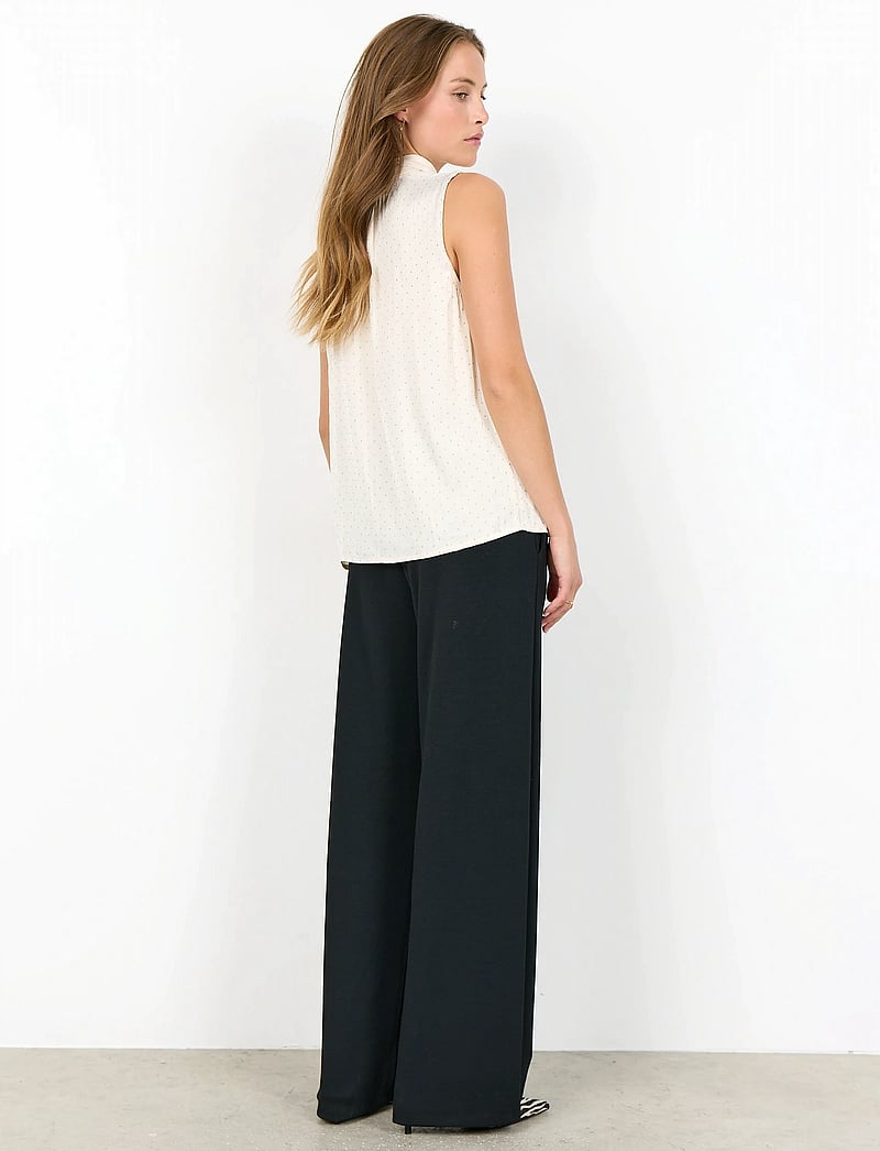 Soyaconcept - SC-ALAINE - varrukateta pluusid - 1620 cream combi - 4