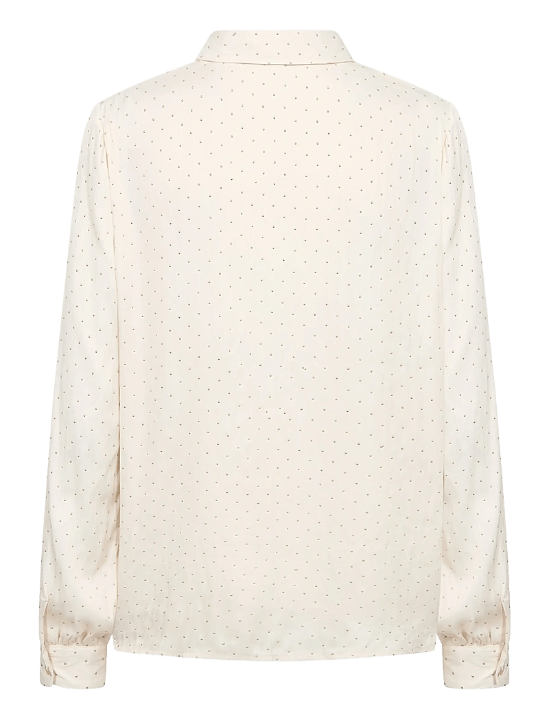 Soyaconcept - SC-ALAINE - långärmade blusar - 1620 cream combi - 2
