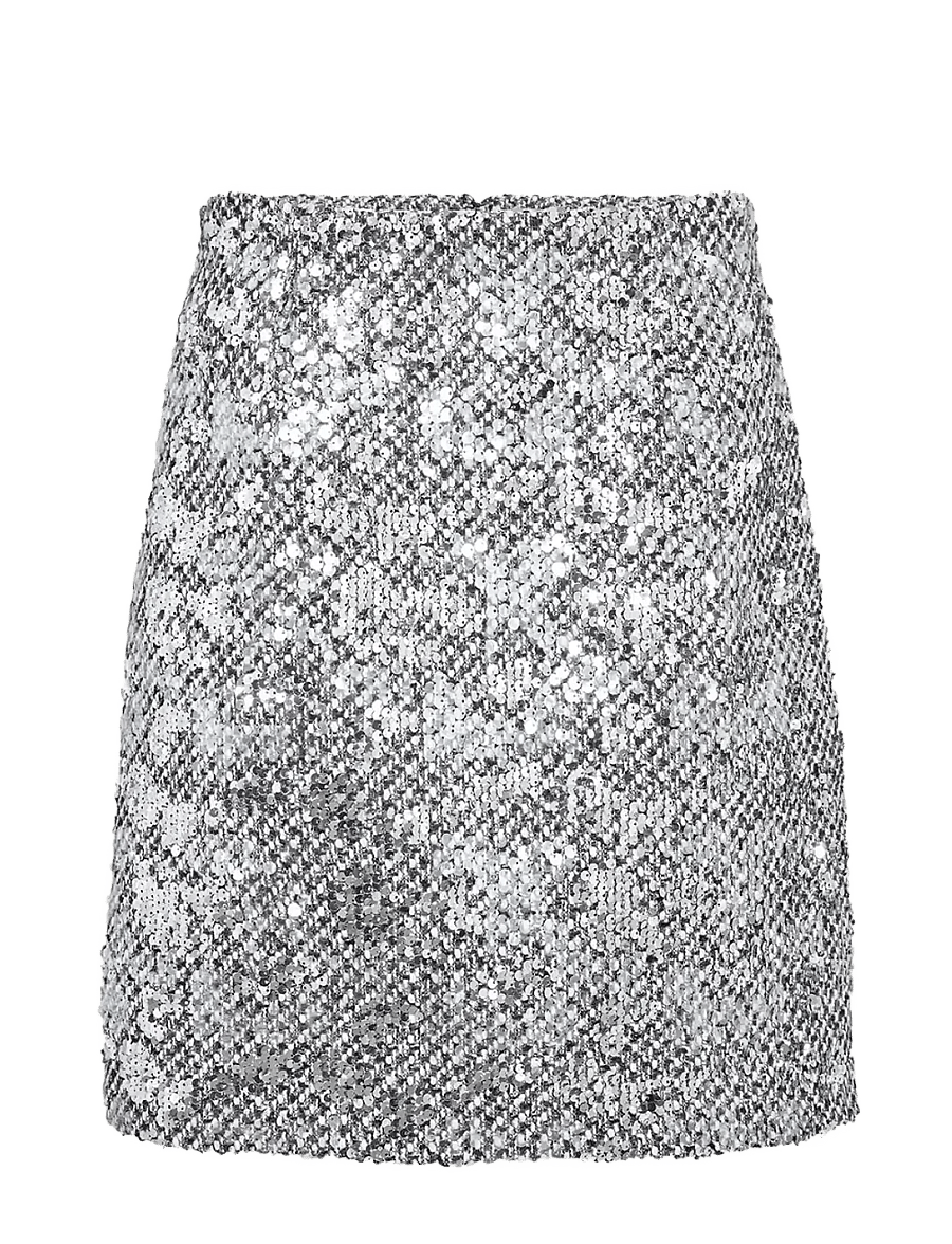 Soyaconcept - SC-ANGE - pailletten-röcke - 9999 black combi - 1