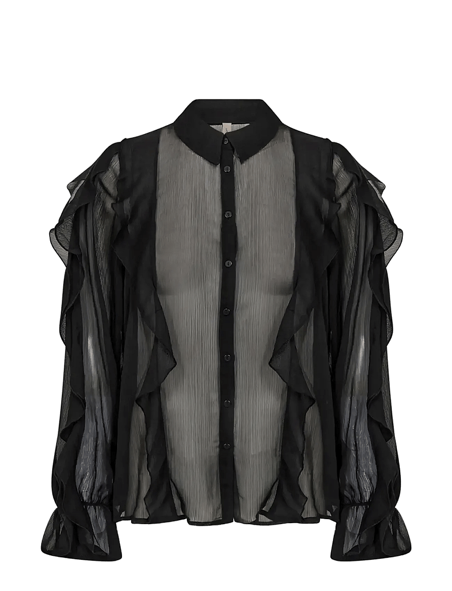 Soyaconcept - SC-NAIA - pikkade varrukatega särgid - 9999 black - 1