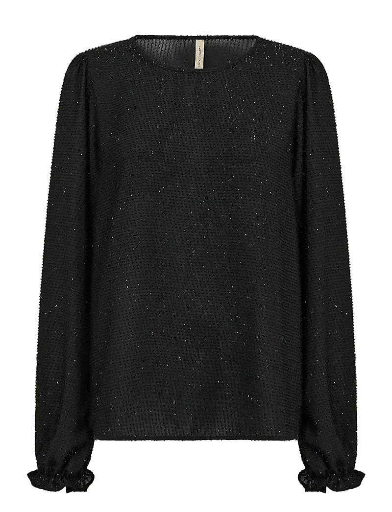 Soyaconcept - SC-ALINEA - langärmlige blusen - 9999 black - 1
