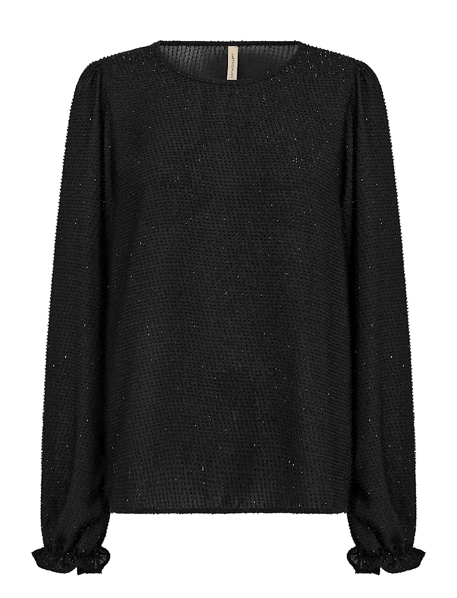 Soyaconcept - SC-ALINEA - langärmelige blusen - 9999 black - 1