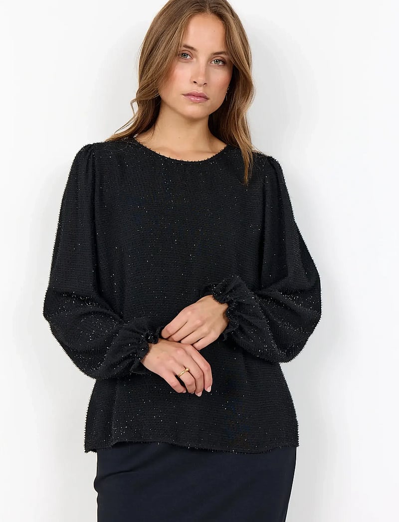 Soyaconcept - SC-ALINEA - langärmlige blusen - 9999 black - 0