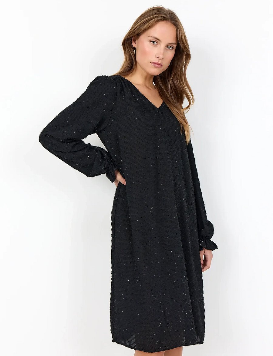 Soyaconcept - SC-ALINEA - midikleider - 9999 black - 0
