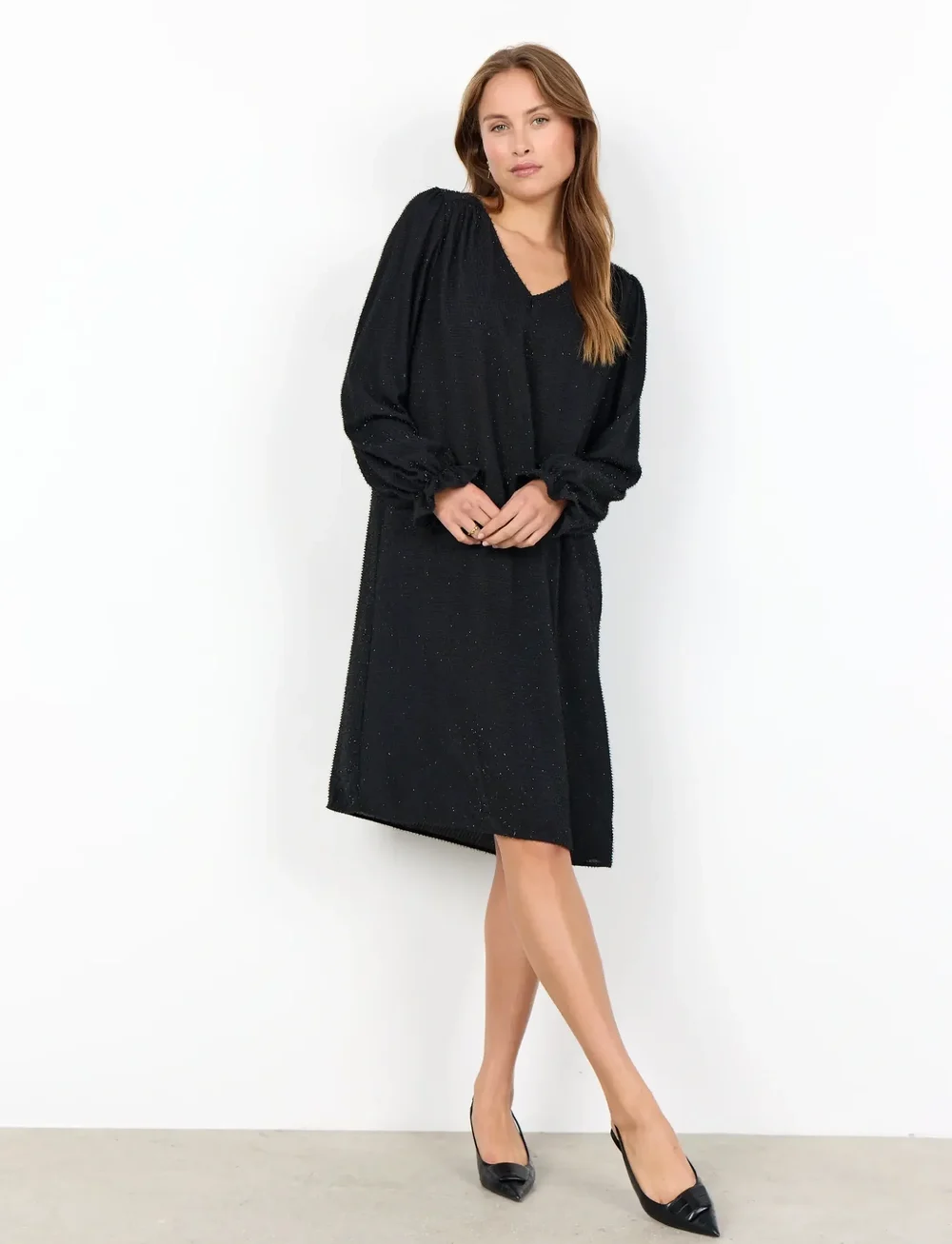 Soyaconcept - SC-ALINEA - midi kleitas - 9999 black - 4