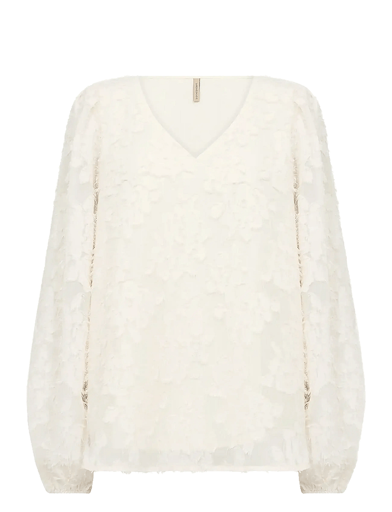 Soyaconcept - SC-ALTHEA - langærmede bluser - 1620 cream - 1