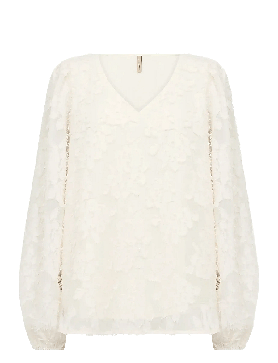 Soyaconcept - SC-ALTHEA - langärmlige blusen - 1620 cream - 1