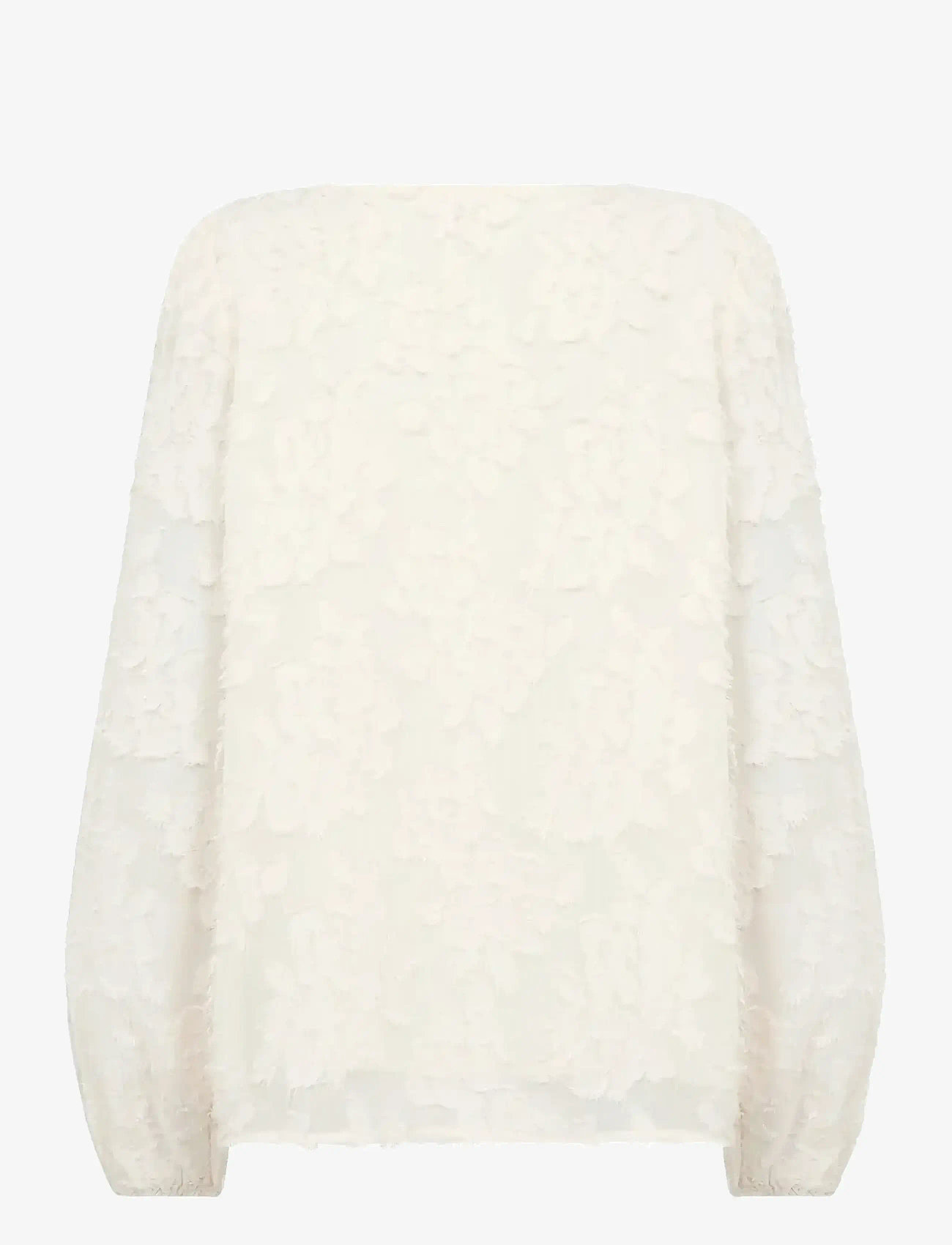 Soyaconcept - SC-ALTHEA - långärmade blusar - 1620 cream - 2