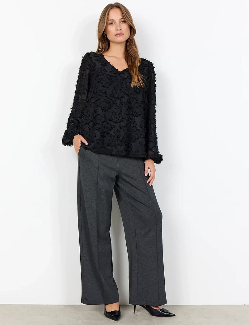 Soyaconcept - SC-ALTHEA - langærmede bluser - 9999 black - 4