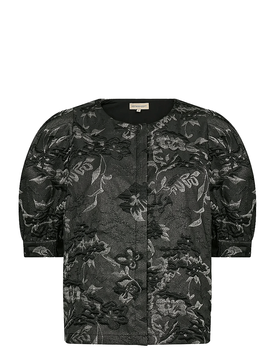 Soyaconcept - SC-APRIL - korte blazere - 9999 black combi - 1
