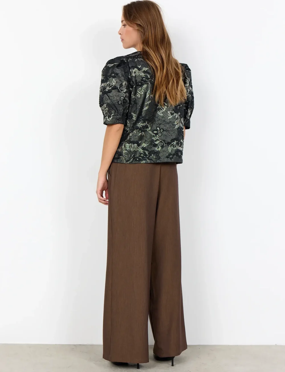 Soyaconcept - SC-APRIL - cropped-blazer - 9999 black combi - 3