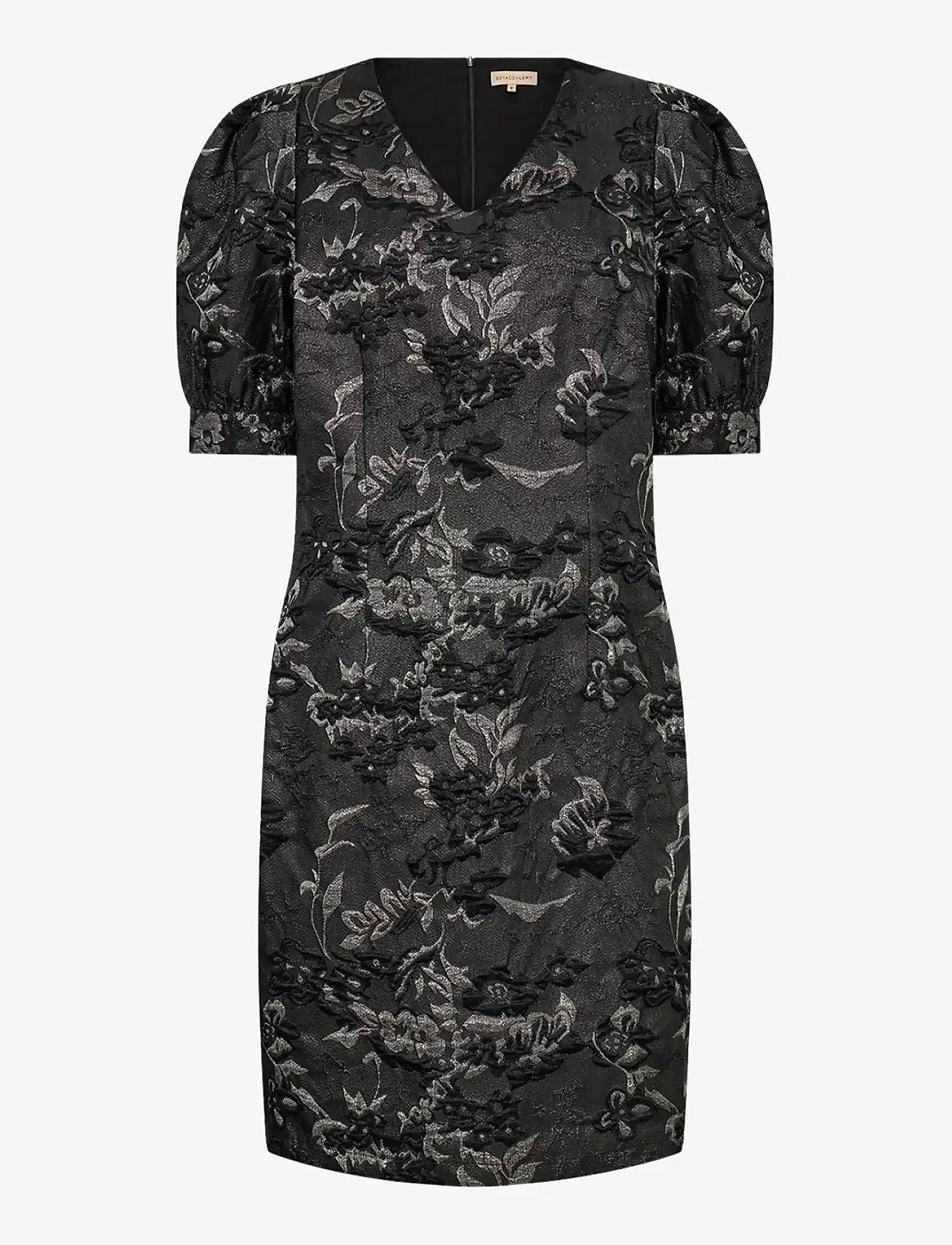 Soyaconcept - SC-APRIL - midi kjoler - 9999 black combi - 0