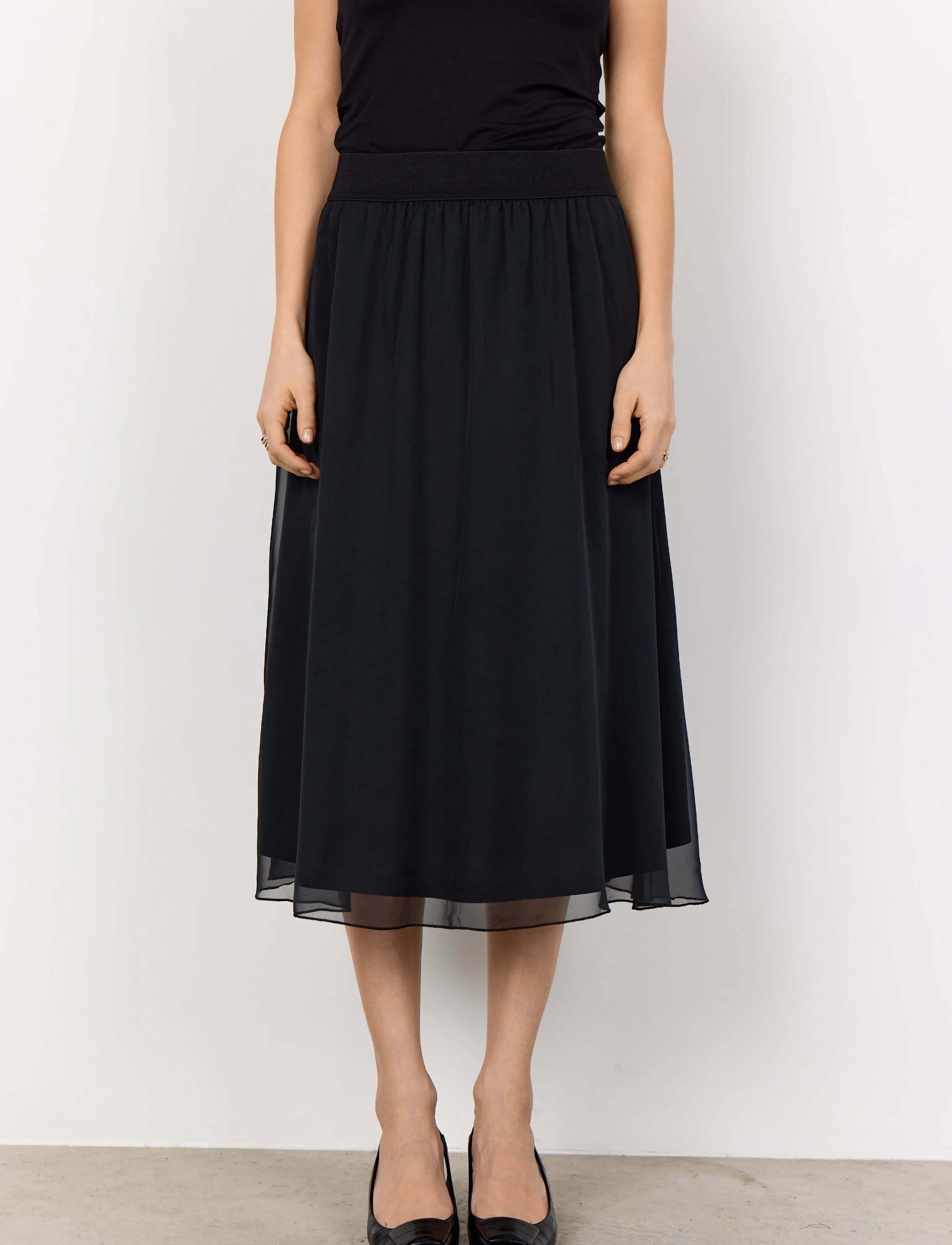 Soyaconcept - SC-ANNE - jupes midi - 9999 black - 4