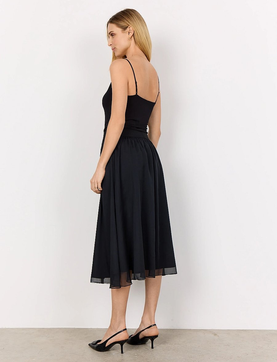 Soyaconcept - SC-ANNE - midi-röcke - 9999 black - 5