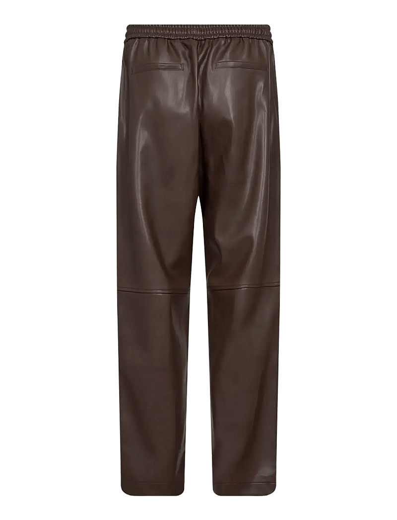 Soyaconcept - SC-BECKIE - pantalons en cuir - 8694 hot fudge - 2
