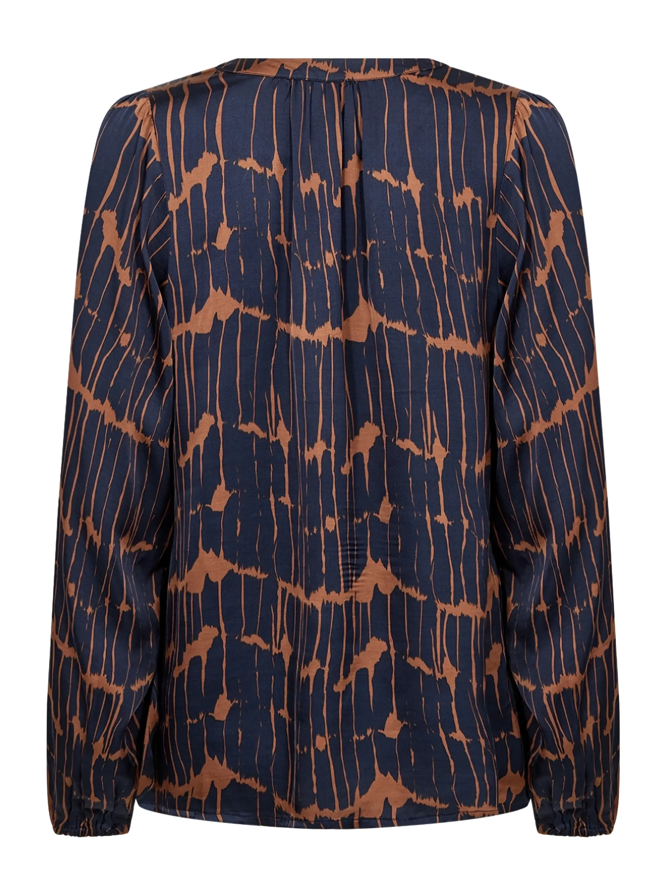 Soyaconcept - SC-ARLETTE - langærmede bluser - 6905c navy blazer combi - 2