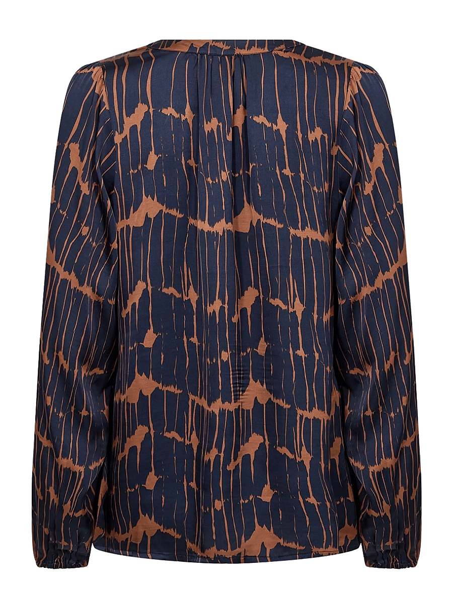 Soyaconcept - SC-ARLETTE - blouses à manches longues - 6905c navy blazer combi - 2