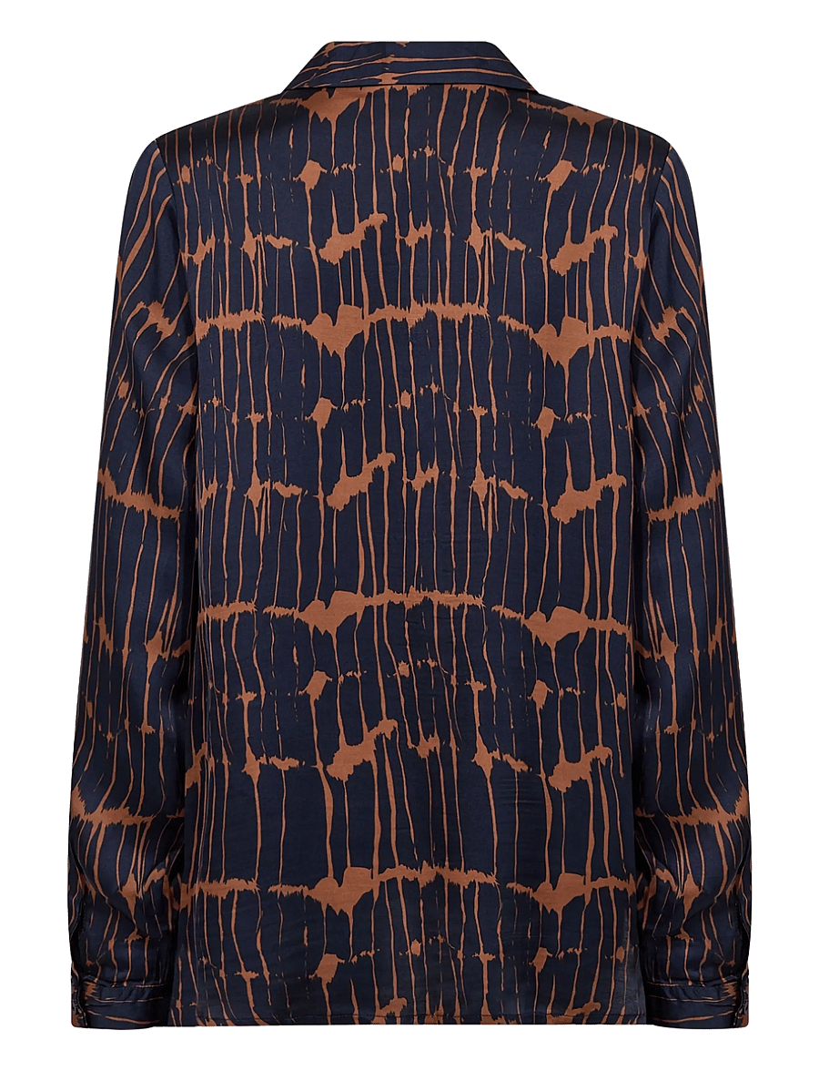 Soyaconcept - SC-ARLETTE - langærmede skjorter - 6905c navy blazer combi - 2