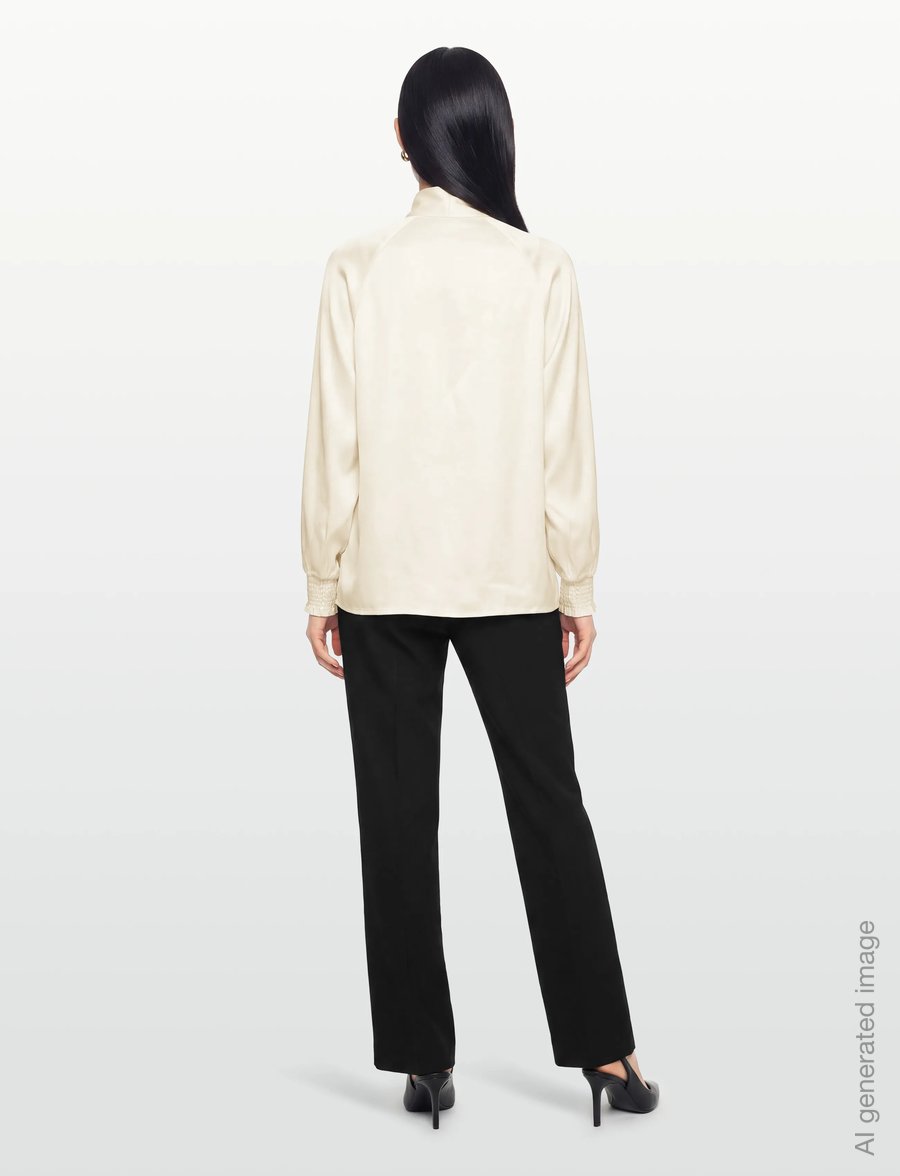 Soyaconcept - SC-HOPE - långärmade blusar - 1620 cream - 4