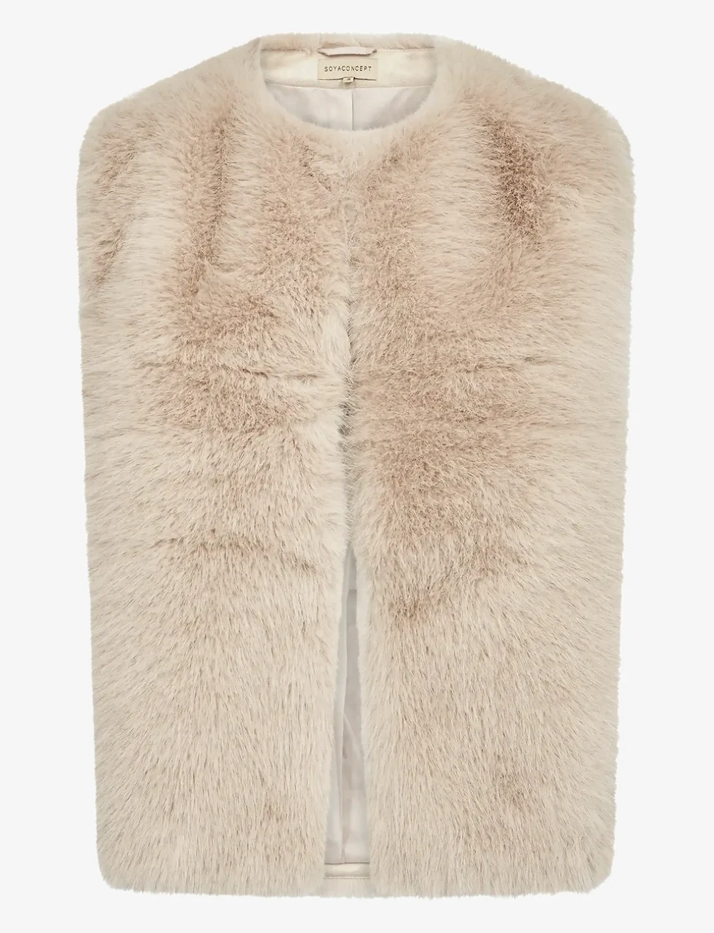 Soyaconcept - SC-NAIDA - strikveste - 1620 cream - 1