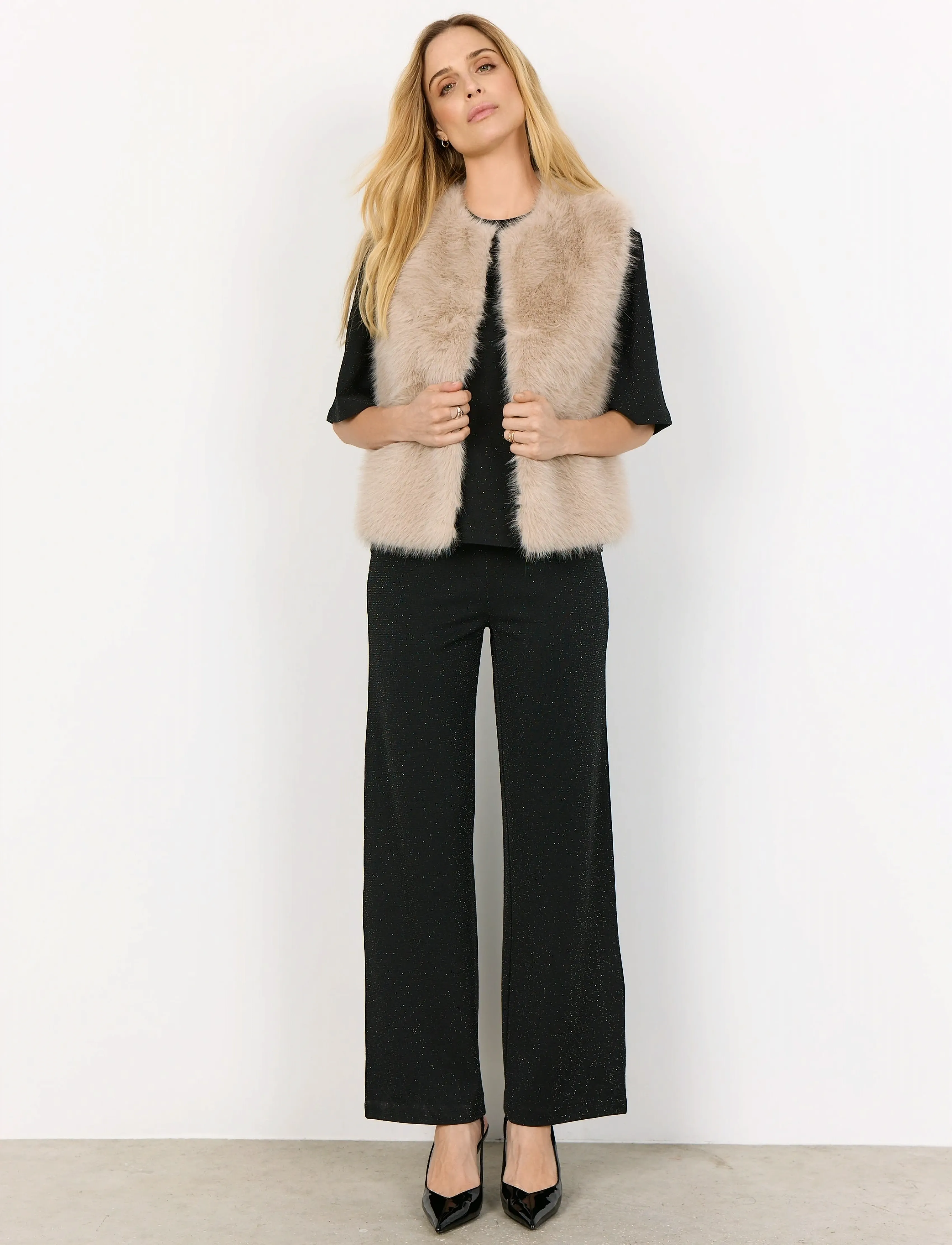Soyaconcept - SC-NAIDA - knitted vests - 1620 cream - 3