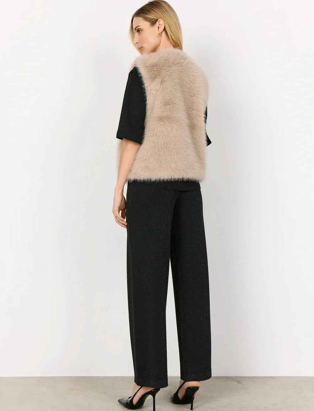 Soyaconcept - SC-NAIDA - strikveste - 1620 cream - 4