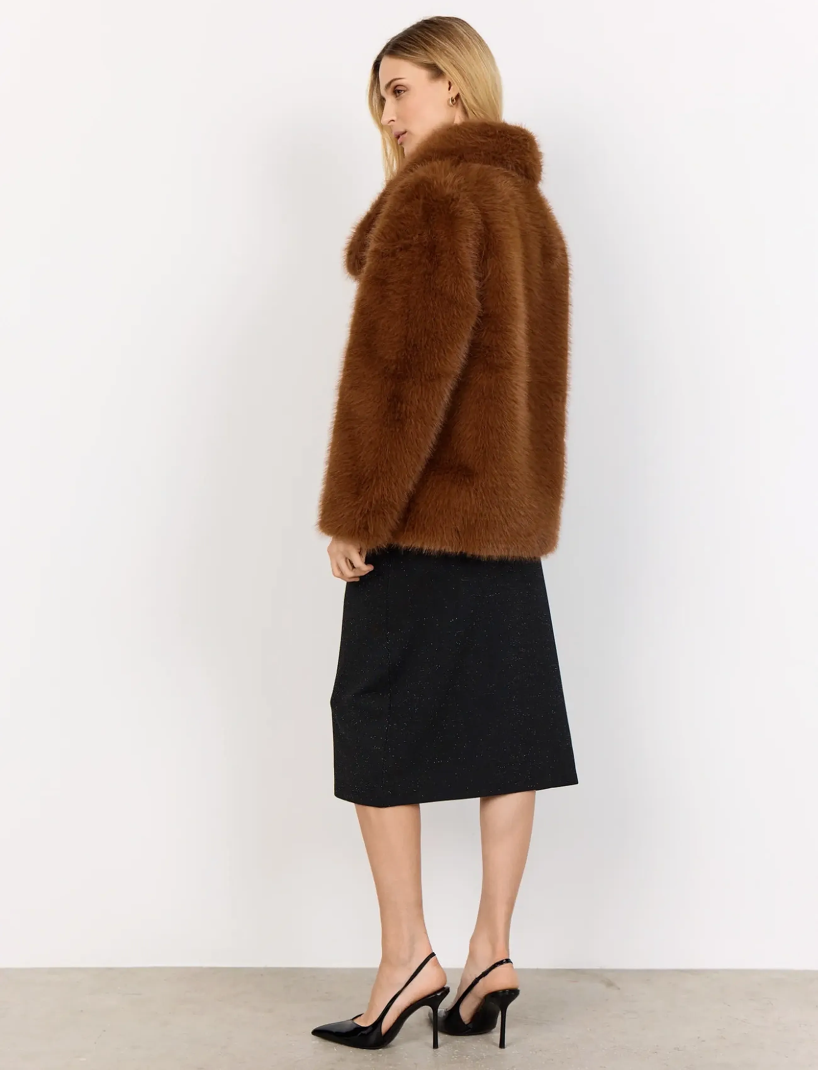 Soyaconcept - SC-NAIDA - ulkovaatteet - 8710 toffee - 5