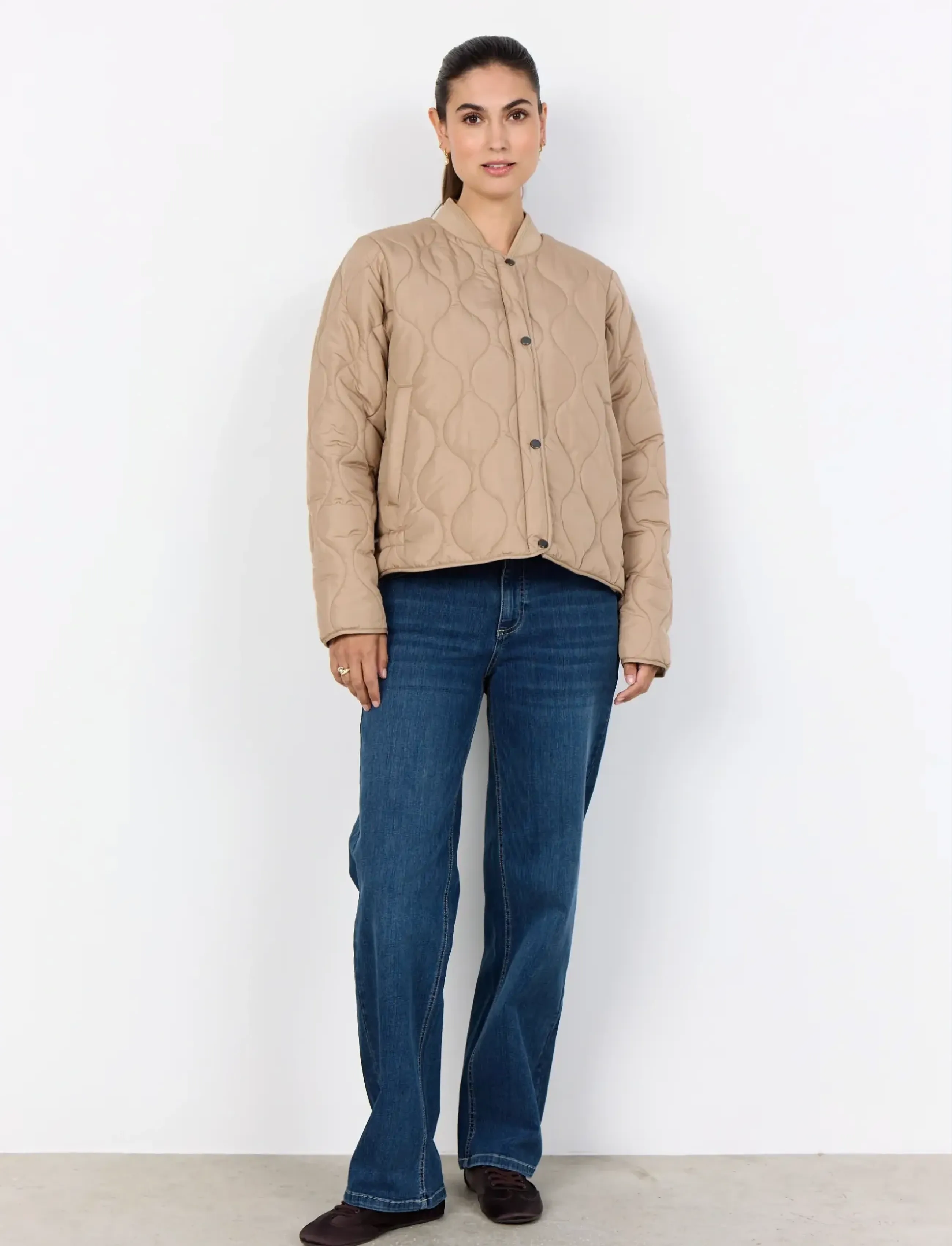 Soyaconcept - SC-FENYA - overtøj - 8030 camel - 4