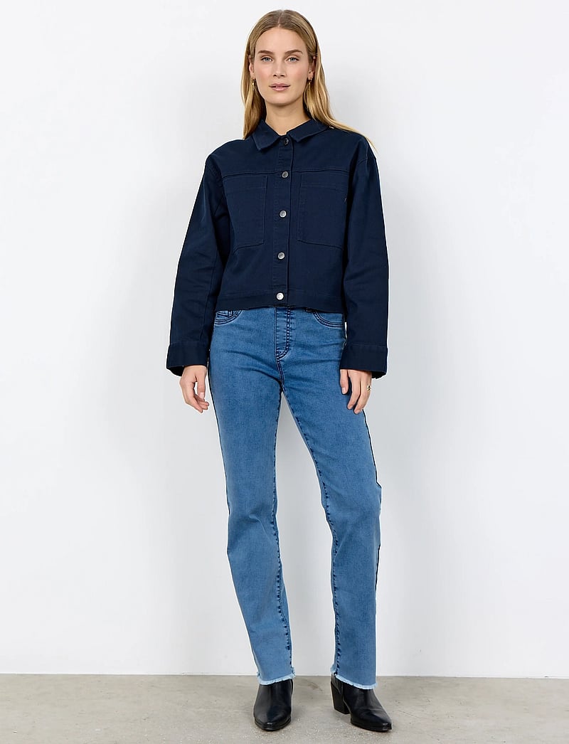 Soyaconcept - SC-BESS - jeansjacken - 6910 navy - 3