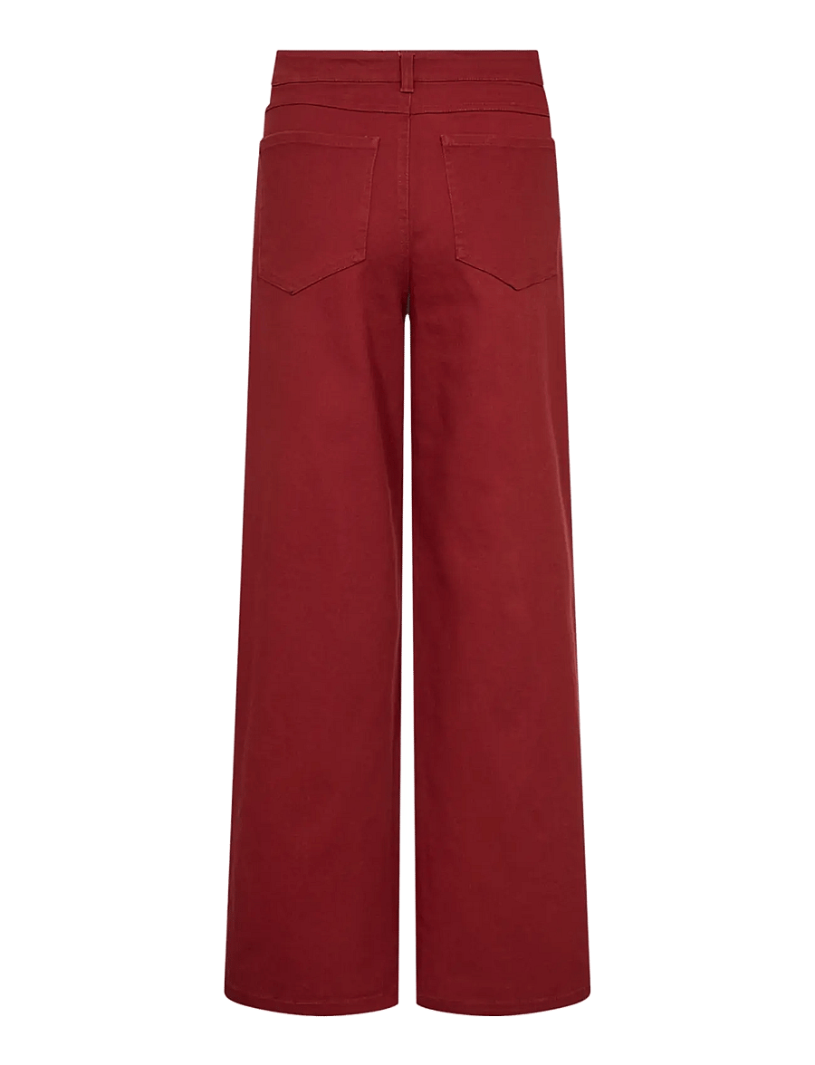 Soyaconcept - SC-BESS - hosen mit weitem bein - 4495 madder brown - 1