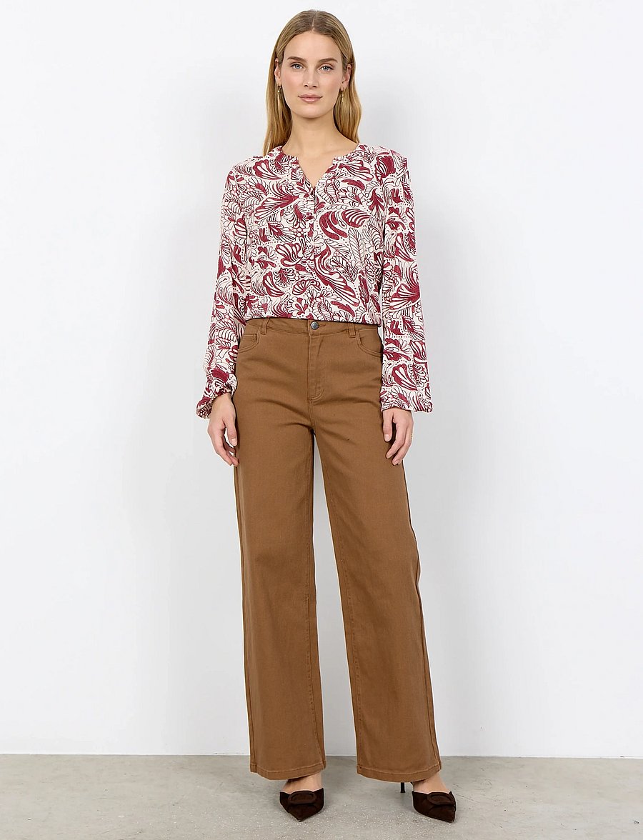 Soyaconcept - SC-BESS - laia säärega teksad - 8710 toffee - 0