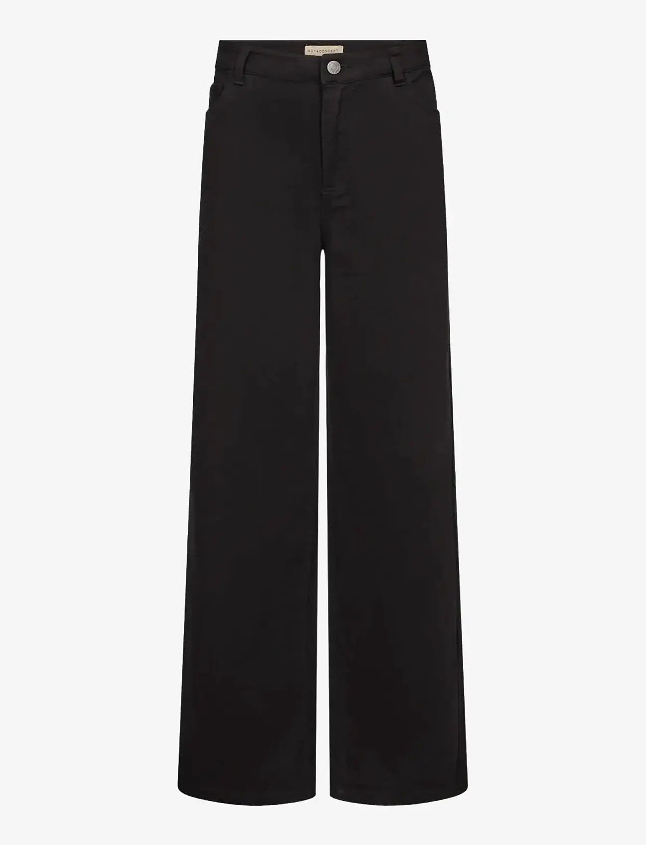 Soyaconcept - SC-BESS - wide leg jeans - 9999 black - 1