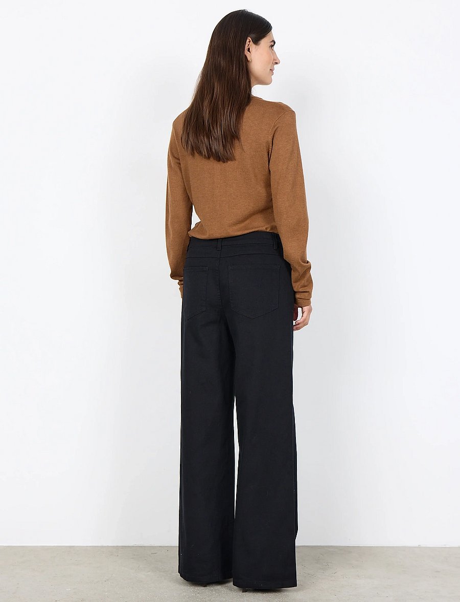 Soyaconcept - SC-BESS - szerokie dżinsy - 9999 black - 4