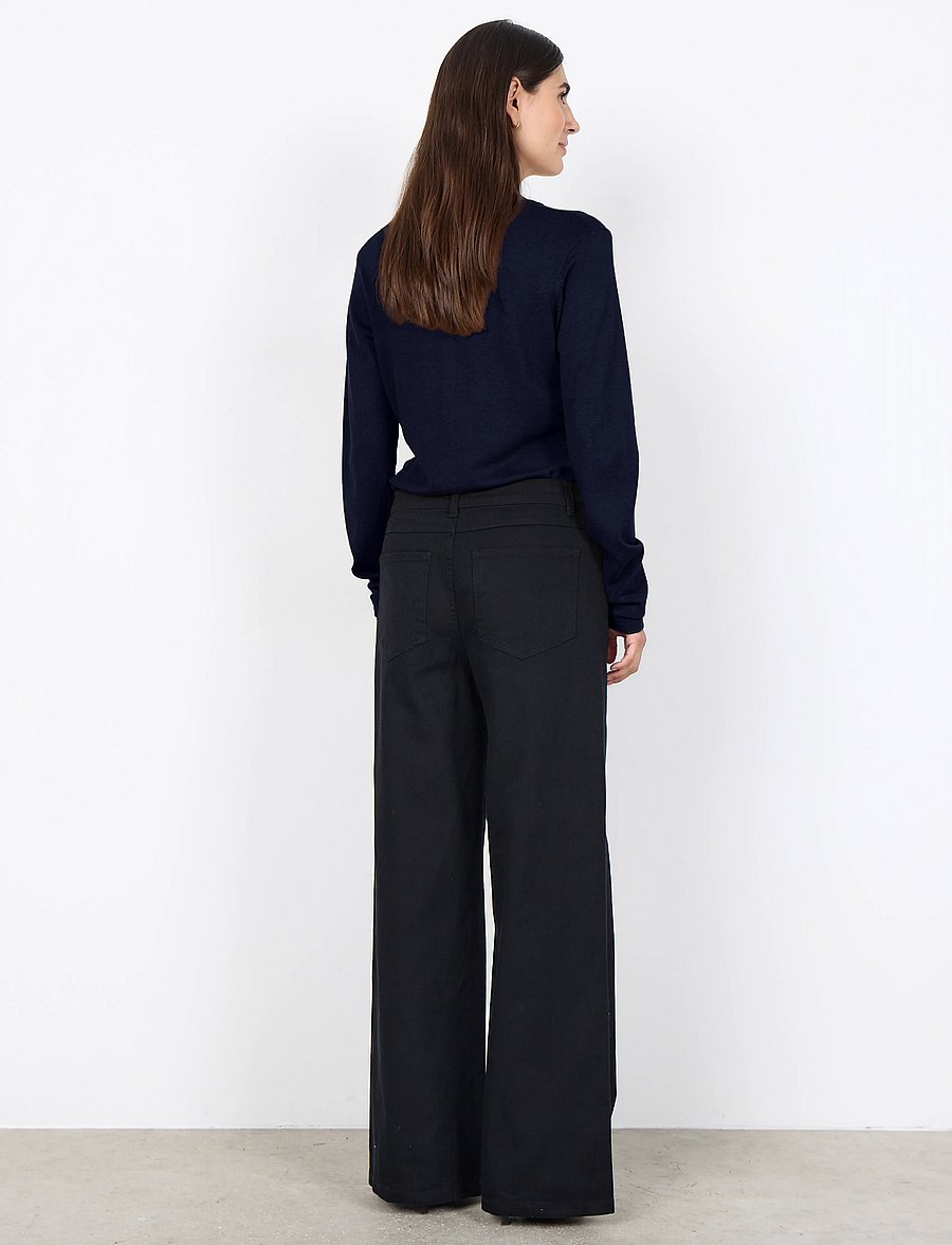 Soyaconcept - SC-BESS - brede jeans - 9999 black - 4