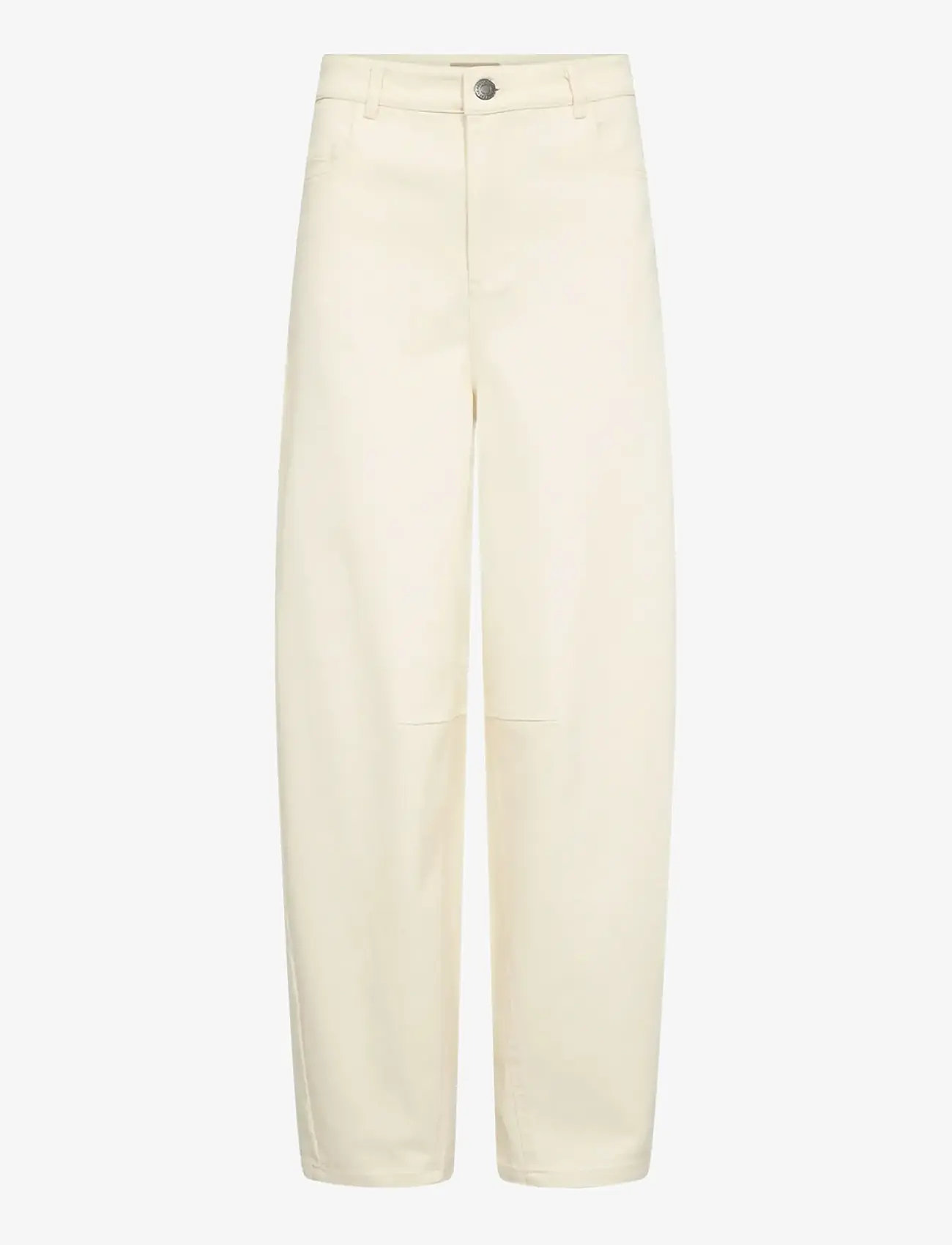 Soyaconcept - SC-BESS - bukser med brede ben - 1620 cream - 1