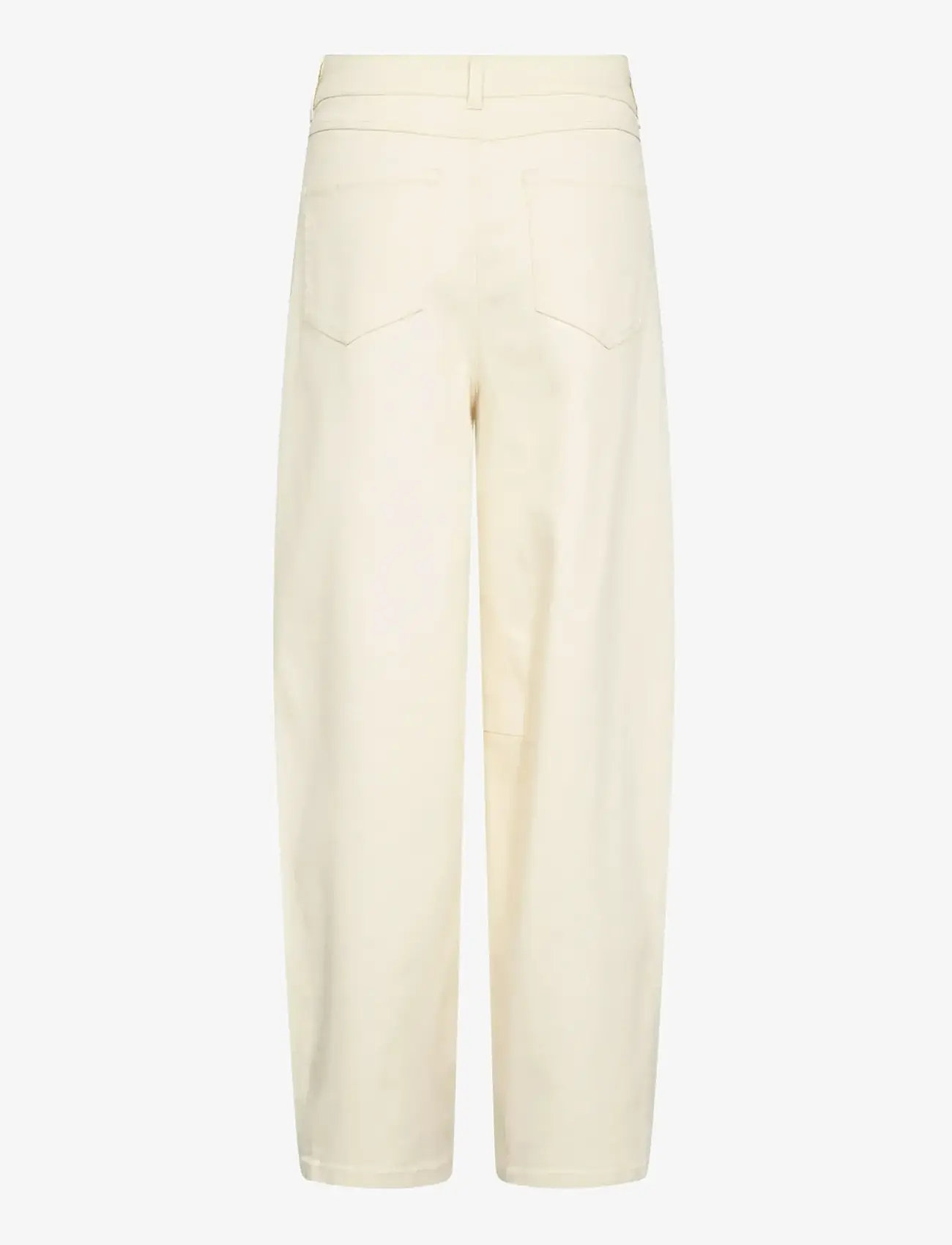 Soyaconcept - SC-BESS - bukser med brede ben - 1620 cream - 2