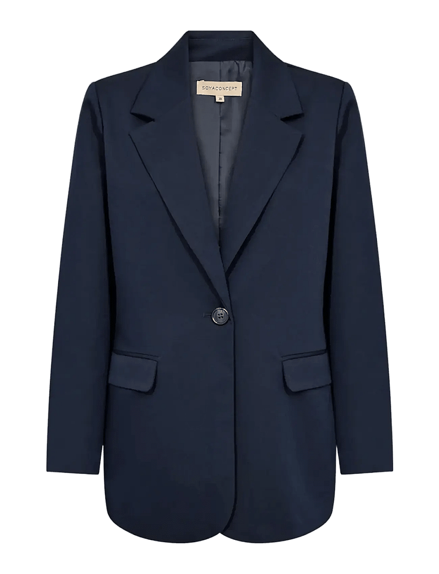 Soyaconcept - SC-BETH - single breasted blazers - 6910 navy - 1