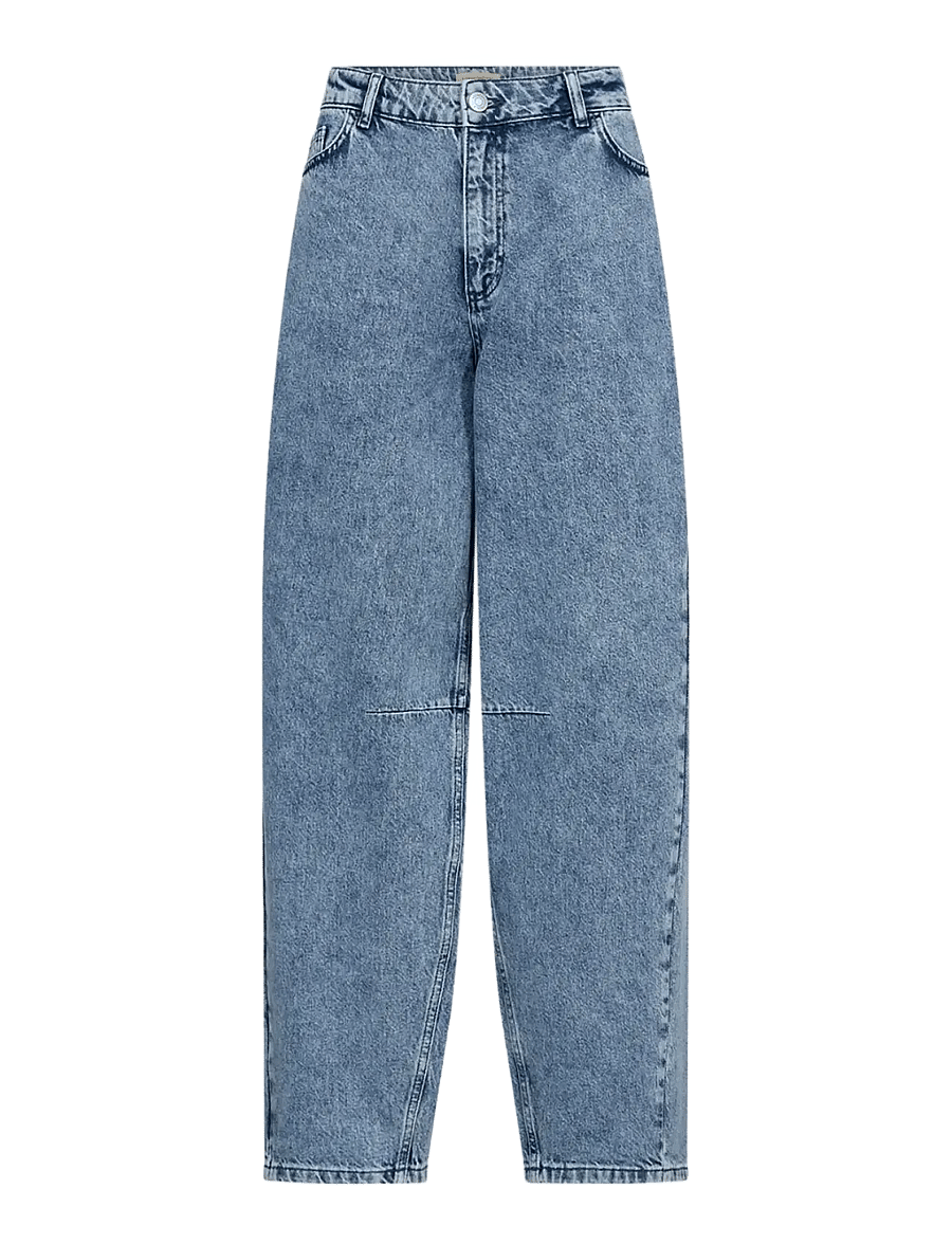 Soyaconcept - SC-DOLORES - barrel jeans - 2240 medium blue denim - 1