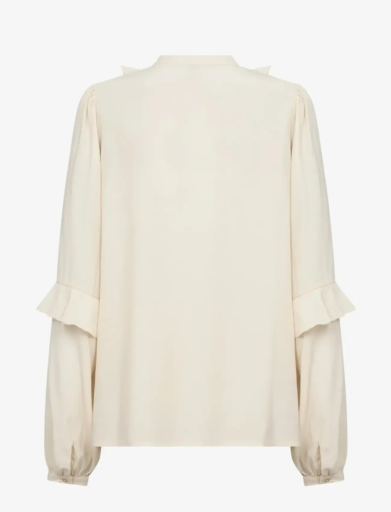 Soyaconcept - SC-BARBEL - langærmede bluser - 1620 cream - 2