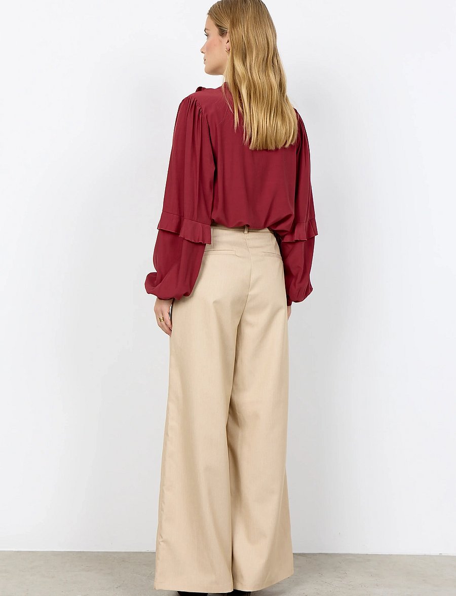 Soyaconcept - SC-BARBEL - palaidinės ilgomis rankovėmis - 4470 dk. red - 4