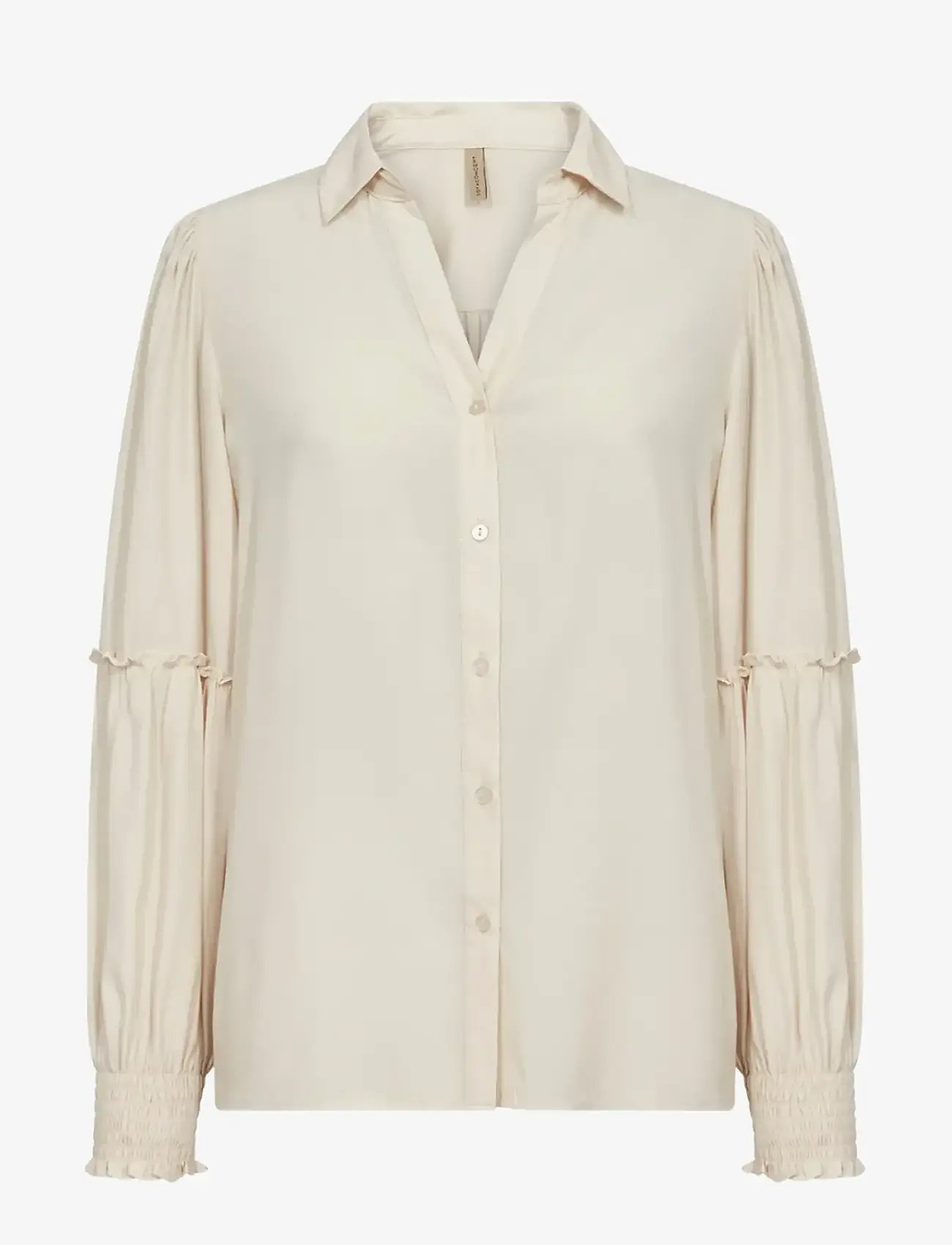 Soyaconcept - SC-BARBEL - langärmlige hemden - 1620 cream - 1
