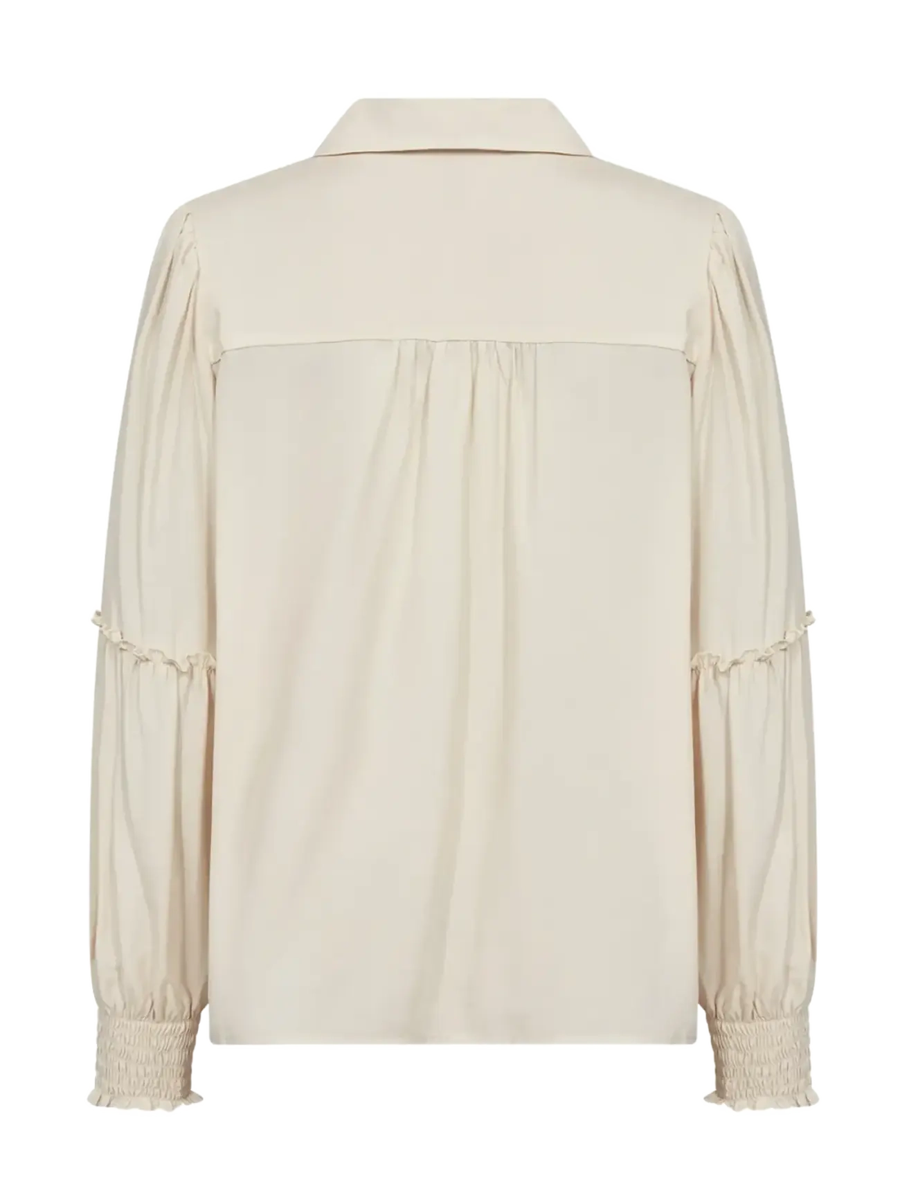 Soyaconcept - SC-BARBEL - långärmade skjortor - 1620 cream - 2