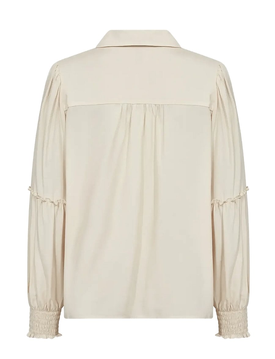 Soyaconcept - SC-BARBEL - langärmlige hemden - 1620 cream - 2
