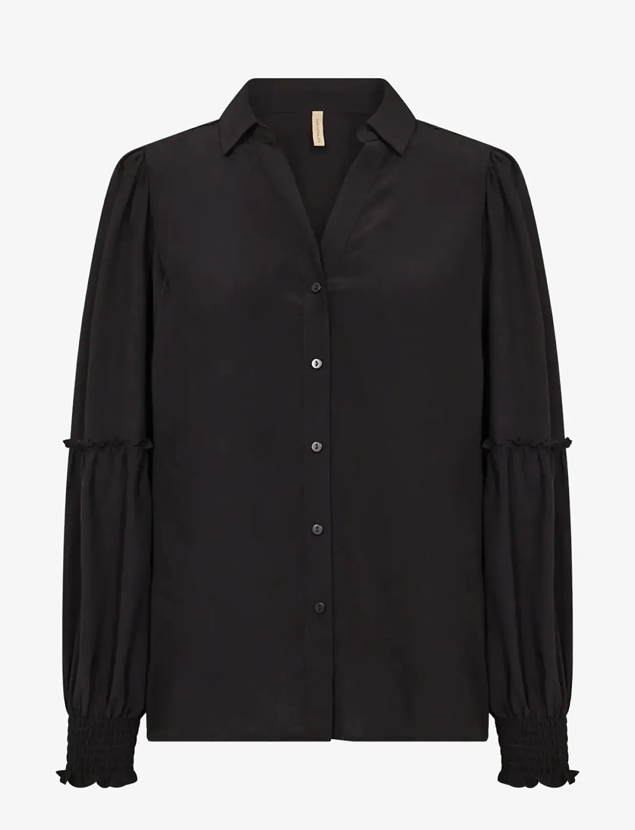 Soyaconcept - SC-BARBEL - langärmlige hemden - 9999 black - 1